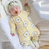 Baby Bodysuit Cotton Print Long Sleeve Boys and Girls Infant Comfort Creeper One Piece Spring and Autumn